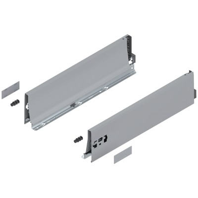 TANDEMBOX Zarge, Höhe K (115 mm), NL=450 mm, links/rechts, für TANDEMBOX antaro , R9006 weissalumin. von Blum