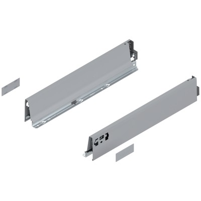 TANDEMBOX Zarge, Höhe M (83 mm), NL=450 mm, links/rechts, für TANDEMBOX intivo/antaro , R9006 weissalumin. von Blum