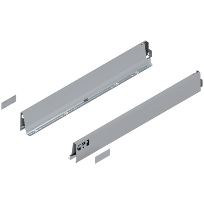 TANDEMBOX Zarge, Höhe M (83 mm), NL=650 mm, links/rechts, für TANDEMBOX intivo/antaro , R9006 weissalumin. von Blum