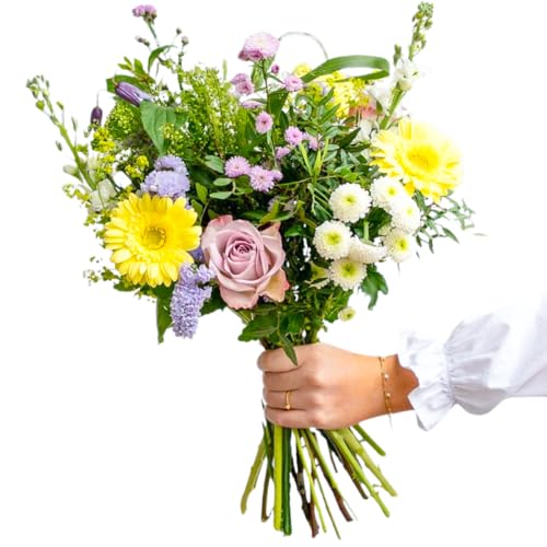 Blumenstrauß “Pastellzauber” - Gelb, Weiß, Rosé - Top Qualität | 7-Tage-Frischegarantie | Ideales Blumengeschenk | Schneller Blumenversand Blumenstrauß “Pastellzauber” - Gelb, Weiß, Rosé - Top Qualität | 7-Tage-Frischegarantie | Ideales Blumengeschenk | Schneller Blumenversand von Blume Ideal