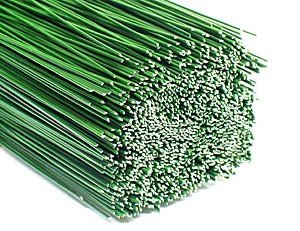 2,5kg Steckdraht Blumendraht Bindedraht grün 0,9x350mm von Blumen Senf