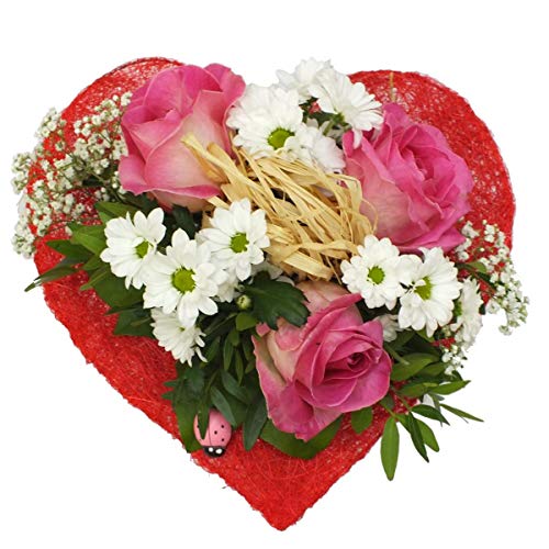 Blumenstrauß Sweet Love + kostenlose Glückwunschkarte Blumenversand von Blumen-Senf