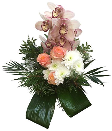 ZUSTELLUNG bis zum 4.04. Blumenstrauß "Orchidee" Blumenversand inkl. kostenloser Glückwunschkarte von Blumen-Senf