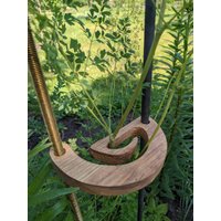 Blumenhalter Rankhilfe Holz Für Pflanzstab, Dekorative Staudenhalter Rank Als Garten Deko Blumenhalter Rankhilfe Holz Für Pflanzstab, Dekorative Staudenhalter Rank Als Garten Deko von BlumenTornadoDE