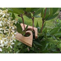 Rankgitter Rankhilfe Garten Holz, Deko Staudenhalter, Staudenstütze Hoch Für Pflanzstab von BlumenTornadoDE