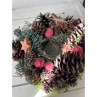 Handgefertigter Deko Kranz | 20/25/30 cm - Unikat Für Tisch & Tür von Blumenamplatzlstore