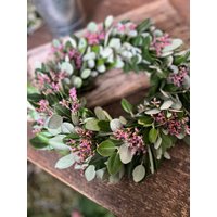 Kranz Deko Floristik Türkranz Tischkranz Sommer Kranz von Blumenamplatzlstore