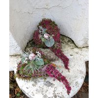 Allerheiligen Herz Aus Calluna - Liebevolle Handarbeit Rot von BlumenatelierShop