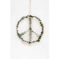 Friedenszeichen Peace Zeichen Eukalyptus 26 cm von BlumenatelierShop