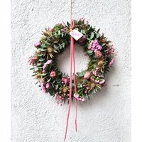 Türkranz Frühlingskranz Rosa Frühling von BlumenatelierShop