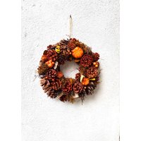 Türkranz Herbstkranz Kürbis von BlumenatelierShop