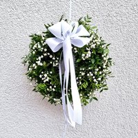 Türkranz Kommunion Konfirmation Rund von BlumenatelierShop