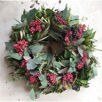 Winterkranz Adventskranz Türkranz Oder Tischkranz Rosa Pfeffer Vorbestellung Möglich Winterkranz Adventskranz Türkranz Oder Tischkranz Rosa Pfeffer Vorbestellung Möglich von BlumenatelierShop