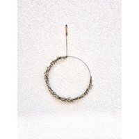 Weißer Strandflieder Ring Zum Aufhängen Weißer Strandflieder Ring Zum Aufhängen von BlumenatelierShop