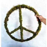 xxl Moos Friedenszeichen Peace Zeichen von BlumenatelierShop