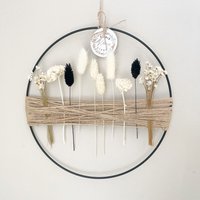 Trockenblumenkranz Blumenwiese Itrockenblumenkränzchenifensterkranzi Türkranzi Einzugsgeschenki Eschenkidee I Mitbringsel -Blumenkranz.liebe von BlumenkranzLiebe