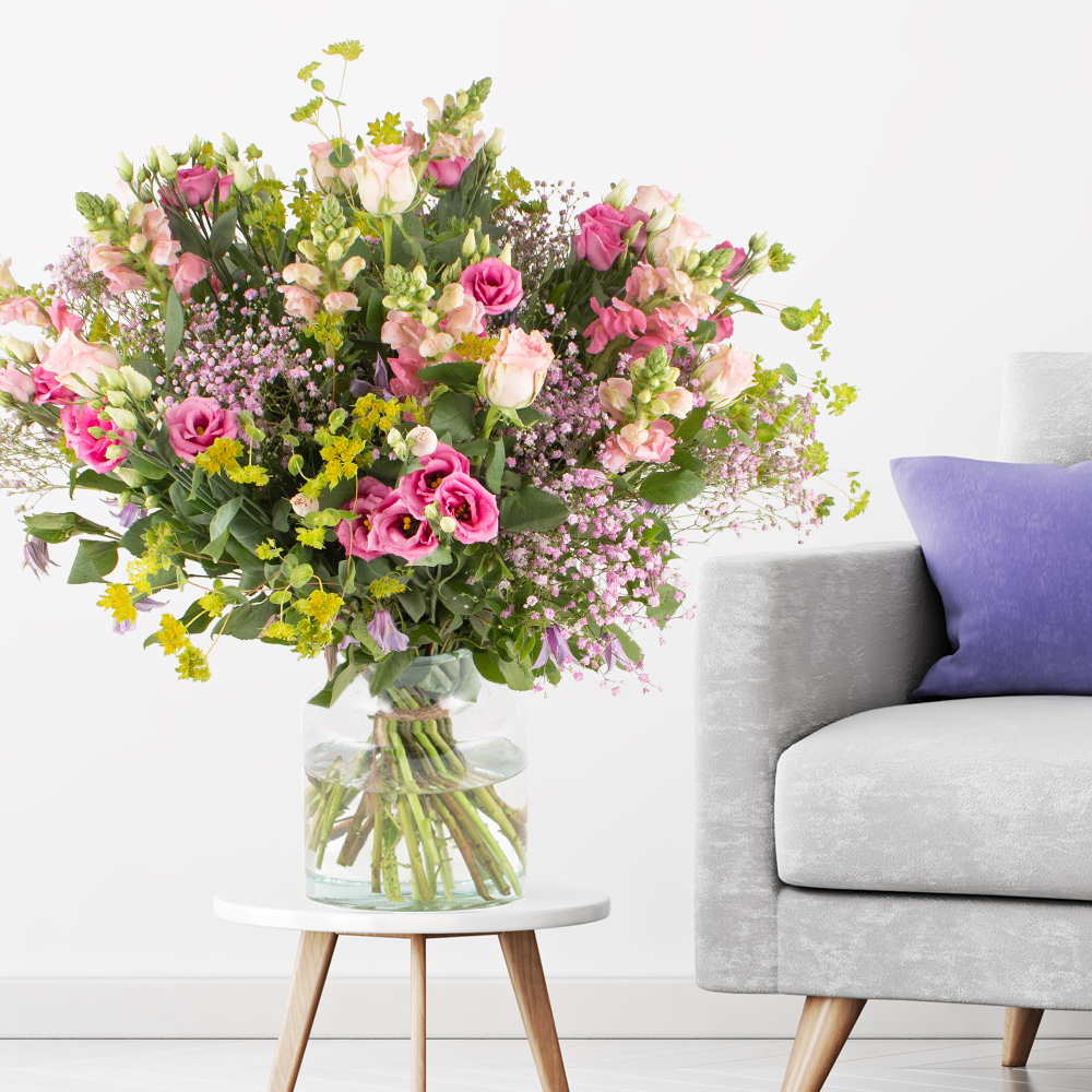 Großer Blumenstrauß Wahre Liebe XXL von Blumenshop.de