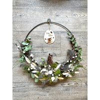 Türkranz | Osterkranz |Trockenblumenkranz |Kranz |Blumenkranz, Flowerhoop |Ostern Osterdeko |Ostereier von BlumenundDesign