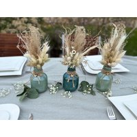 Vasen Mit Trockenblumen | Tischdeko von BlumenundDesign