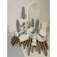 Adventskranz Zahlen 1-4 von BlumenzauberHassfurt