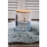 Vorratsdose " Ich Liebe Das Meer von BlumereiBerger