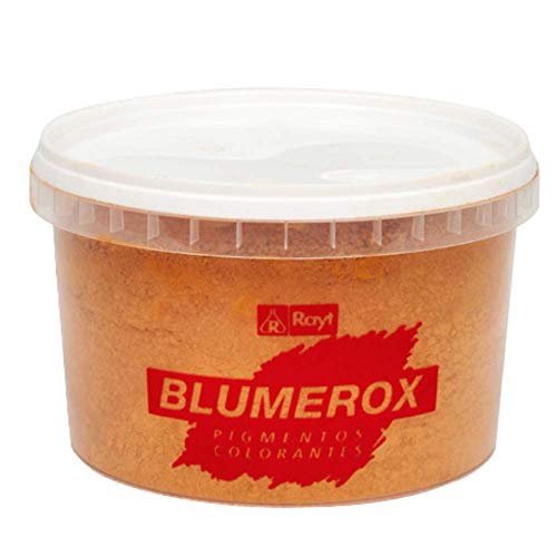 Rayt 1181-71 Pulver für den Innen- und Außenbereich, weißer oder grauer Zement, Kalk und Gips, sehr hohe Färbekraft, erstklassige Pigmente, Lachsfarbe 03, 450 g von Blumerox