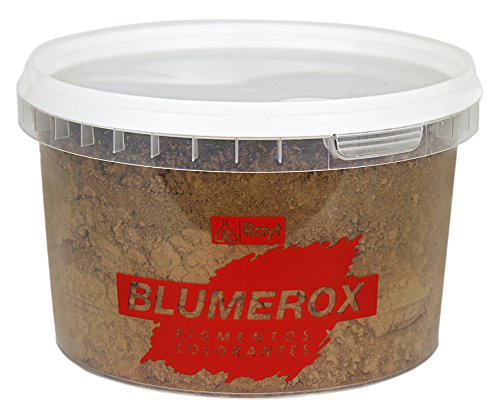 Rayt 1186-71 Blumerox Pigmentpulver, Farbstoff für Weiß- oder Grauzement, Kalk und Gips, höchste Farbkraft - Premiumpigmente - Farbe Dunkelbraun 08, 450 g Rayt 1186-71 Blumerox Pigmentpulver, Farbstoff für Weiß- oder Grauzement, Kalk und Gips, höchste Farbkraft - Premiumpigmente - Farbe Dunkelbraun 08, 450 g von Blumerox
