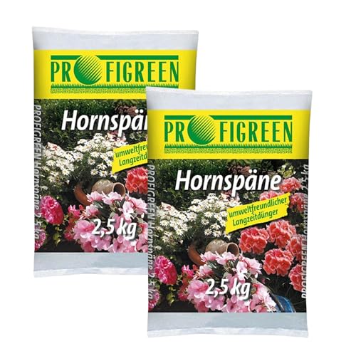 Blumixx Hornspäne 5 kg – Organischer Langzeitdünger mit 14 % Stickstoff – Naturdünger für Garten, Hochbeet, Gemüse & Zierpflanzen – Ganzjährig anwendbar von Blumixx