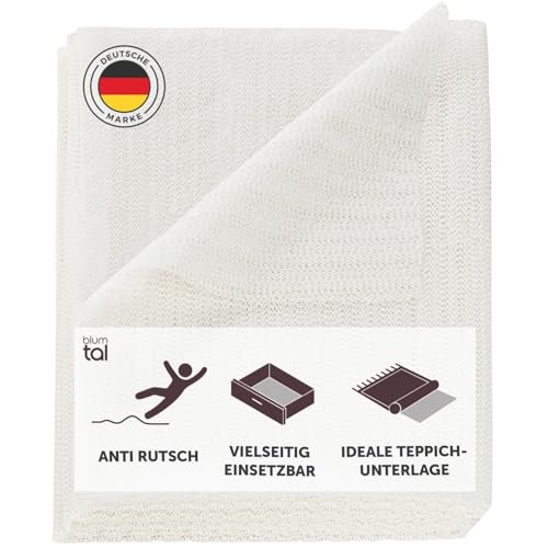 Blumtal Antirutschmatte für Teppich Vinyl, Teppich Antirutschunterlage, zuschneidbare Antirutschmatte Auto und Schublade, 160 x 230 cm, 2er-Set von Blumtal