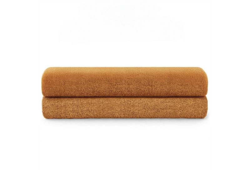 Blumtal Badetücher Premium Frottier Handtücher Set 2 teilig 100% Baumwolle, Baumwolle (2X (70x140 cm), 2-St), Oeko-TEX zertifiziertes Badetuch - saugstarkes Frottiertücher Set von Blumtal