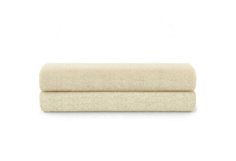 Blumtal Badetücher Premium Frottier Handtücher Set 2 teilig 100% Baumwolle, Baumwolle (2X (70x140 cm), 2-St), Oeko-TEX zertifiziertes Badetuch - saugstarkes Frottiertücher Set von Blumtal