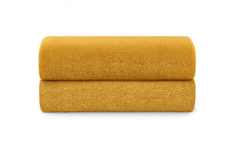 Blumtal Badetücher Premium weiche Frottier 2er Set mit Aufhängschlaufen, Frottee (2-St), Baumwolle Oeko-TEX Zertifiziert, saugstark von Blumtal