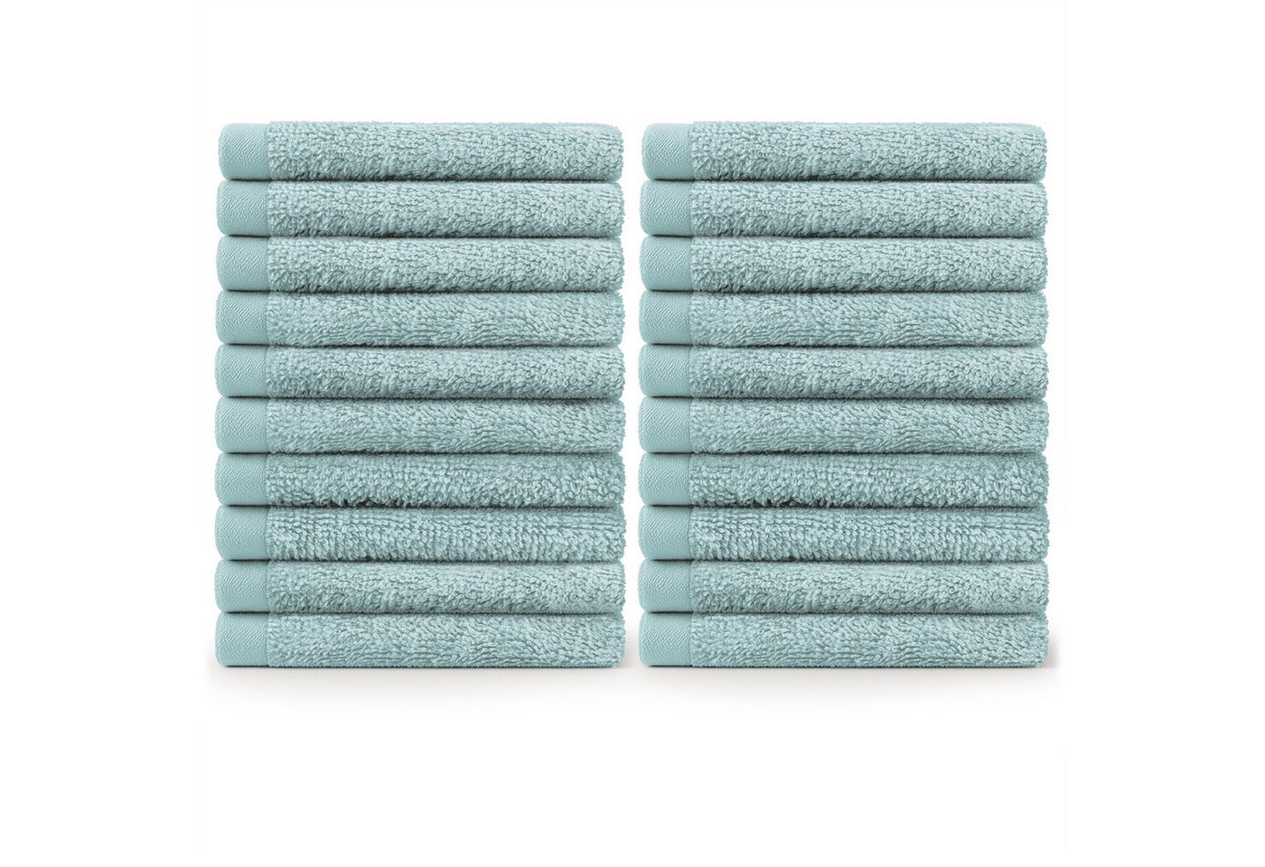 Blumtal Gästehandtücher 30x30cm - weich und saugstark, Frottee (24-St), 12er und 24er Set, 100% Baumwolle von Blumtal