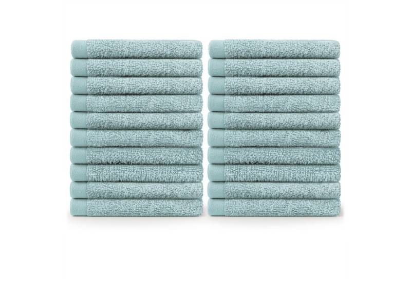 Blumtal Gästehandtücher 30x30cm - weich und saugstark, Frottee (24-St), 12er und 24er Set, 100% Baumwolle von Blumtal