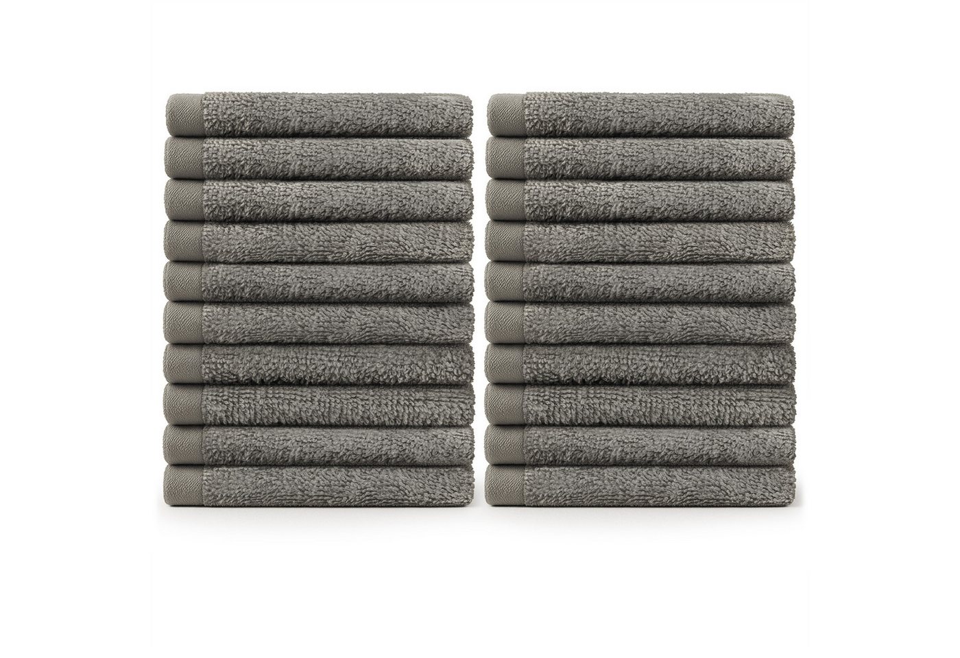 Blumtal Gästehandtücher 30x30cm - weich und saugstark, Frottee (24-St), 12er und 24er Set, 100% Baumwolle von Blumtal
