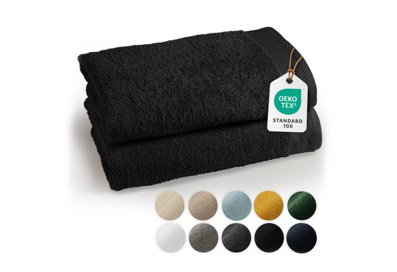 Blumtal Handtuch Premium 2-TLG. Saunatuch Set 80x200cm von Blumtal