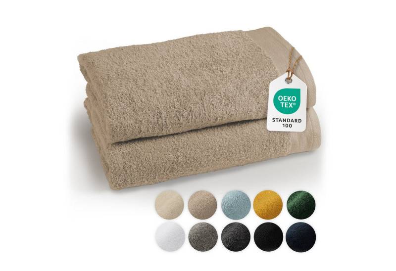 Blumtal Handtuch Premium 2-TLG. Saunatuch Set 80x200cm von Blumtal