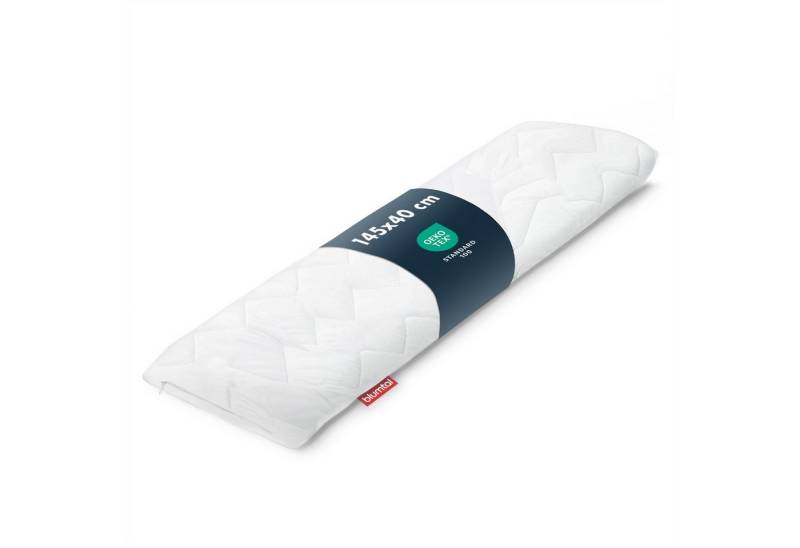 Blumtal Seitenschläferkissen Oeko Tex zertifiziertes Kissen mit anpassbarer Füllung 40x145 cm von Blumtal