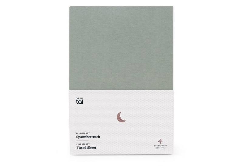 Blumtal Spannbettlaken Premium Topper, Boxspring - 100% Baumwolle, Gummizug: Rundum, (1 Stück), Superweiches 100% Baumwolle mit Rundumgummizug von Blumtal
