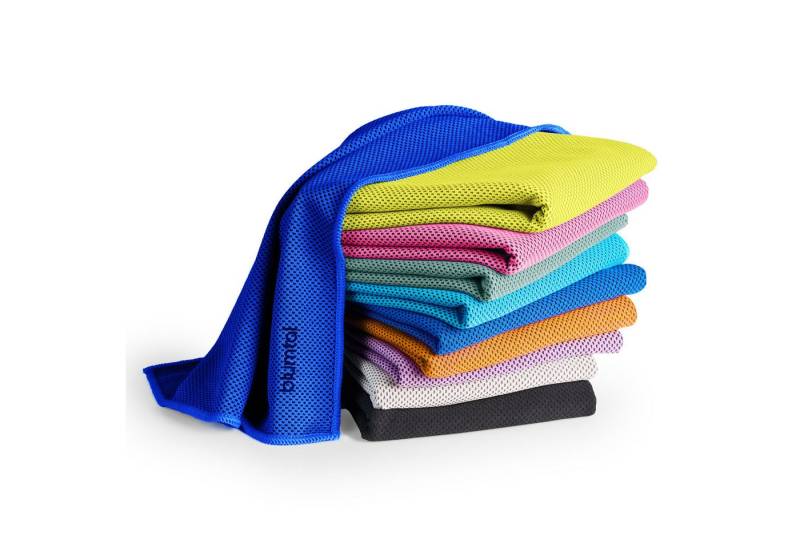 Blumtal Sporthandtuch mit Kühlfunktion aus Mikrofaser, 100x30 cm, (1-St), kühlend von Blumtal