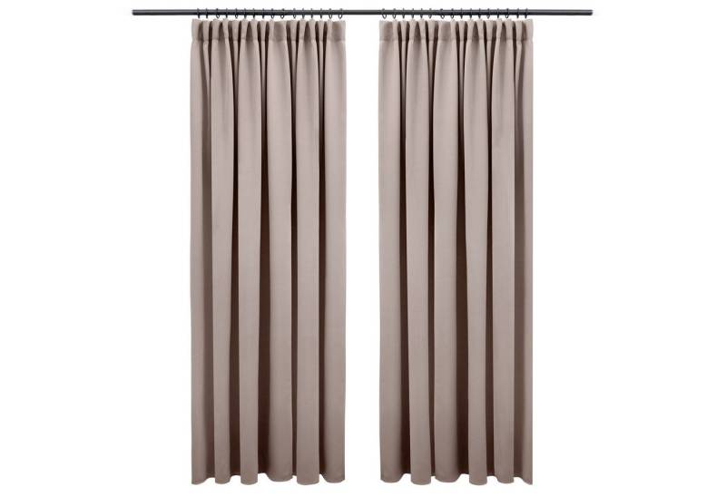 Blumtal Verdunkelungsvorhang Verdunkelungsvorhang 2er-Set Thermovorhang Wärme- & Kälteisolierend, OEKO TEX Zertifiziert mit Kräuselband Blumtal Verdunkelungsvorhang Verdunkelungsvorhang 2er-Set Thermovorhang Wärme- & Kälteisolierend, OEKO TEX Zertifiziert mit Kräuselband von Blumtal