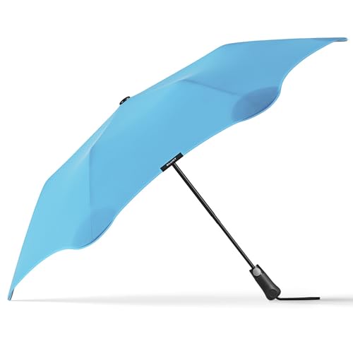 Blunt Metro 2.0 Taschenschirm Regenschirm blau | kompakt & sturmfest – 100 cm Ø | Innovatives & patentiertes Design – getestet im Windkanal von Blunt