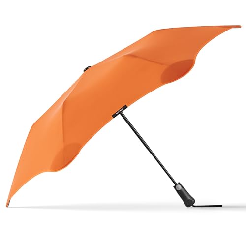 Blunt Metro 2.0 Taschenschirm Regenschirm orange | kompakt & sturmfest – 100 cm Ø | Innovatives & patentiertes Design – getestet im Windkanal von Blunt