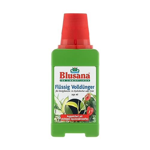 Blusana Flüssig Volldünger für Hydroponik, Hydrokultur und Pflanzen in Erde (250 ml, 1) von Blusana