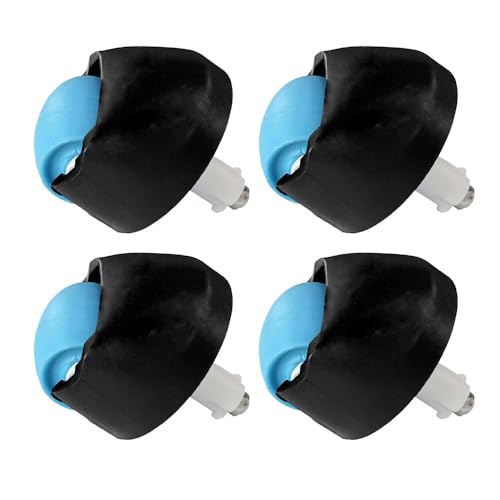 Vorderrad für Cecotec 3090 3091 3092 Roboter-Staubsauger-Zubehör, Teile (4 Stück) von Blwixrplyz