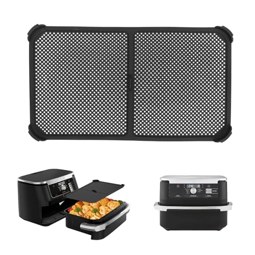 Spritzschutz für Ninja Foodi Flexdrawer 10,4 L Heißluftfritteuse AF500EU, Wiederverwendbarer Silikon Schutz Heißluftfritteuse Zubehör, Effektiver Heizspiralenschutz, Airfryer Zubehör von BlyeMichdi