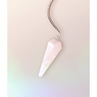 Rosenquarz Kristall Pendel - Sternzeichen Serie von BlytheStarlight