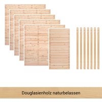 BM Massivholz Zaun "Kurt Set 5.1" von Bm Massivholz