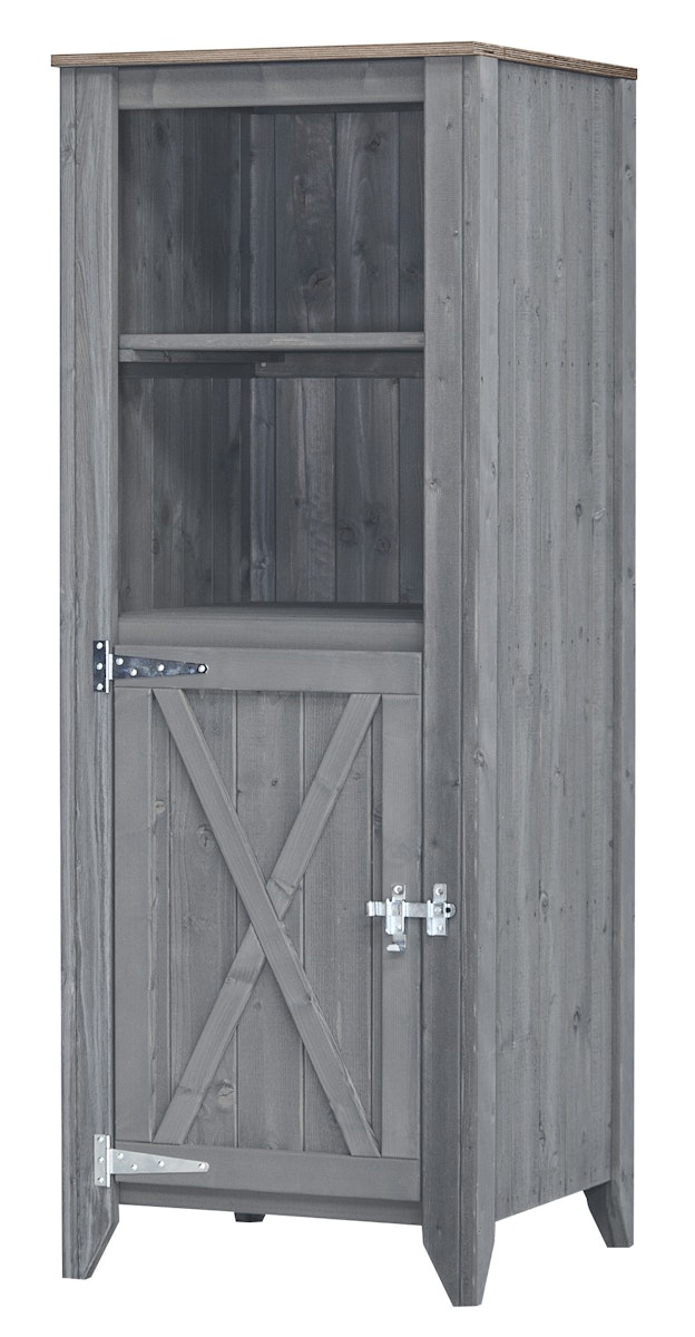 BM TYP 564 Outdoorküche Hochschrank 1-türig von Bm Massivholz