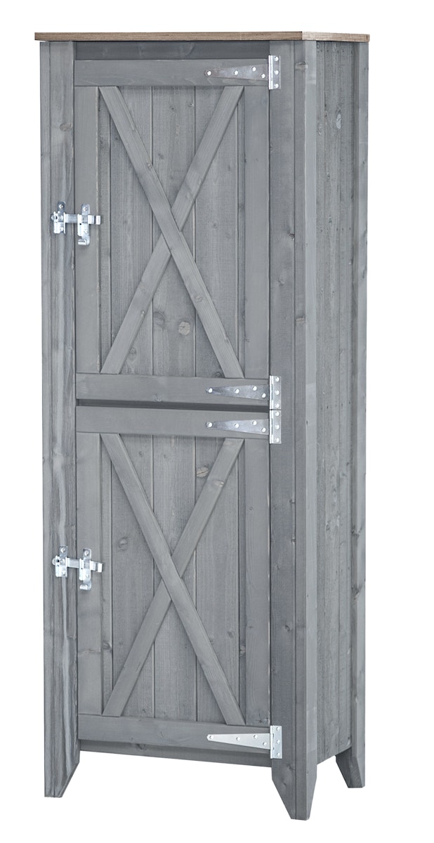 BM TYP 564 Outdoorküche Hochschrank 2-türig, schmal von Bm Massivholz